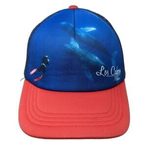 Los Cabos Mexico Snapback Hat Multi One Size Adjustable Mesh Back Banana Bay